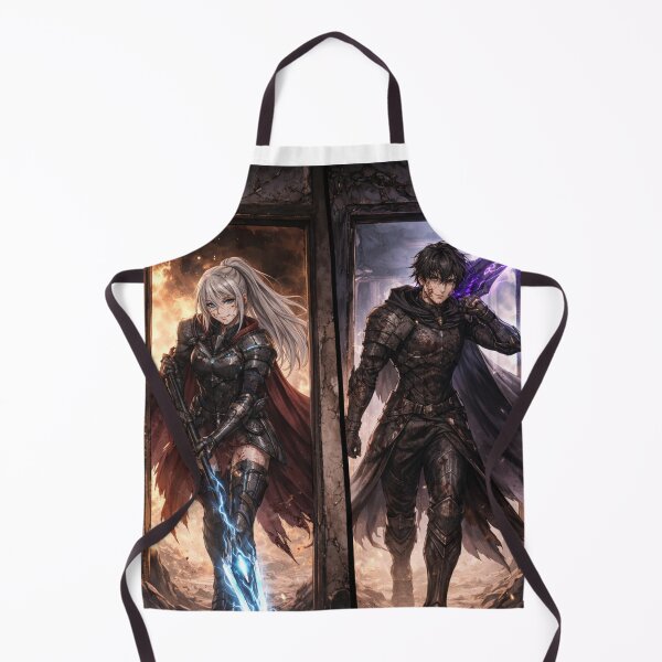 Item preview, Seraphina and Ashen, Battle Worn Warriors Through the Ruins designed and sold by Prayful.
