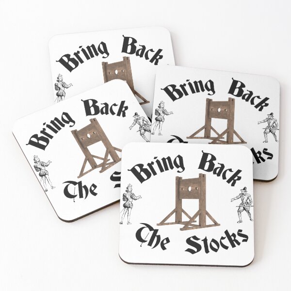Item preview, Bring Back the Stocks designed and sold by FANG BANG.
