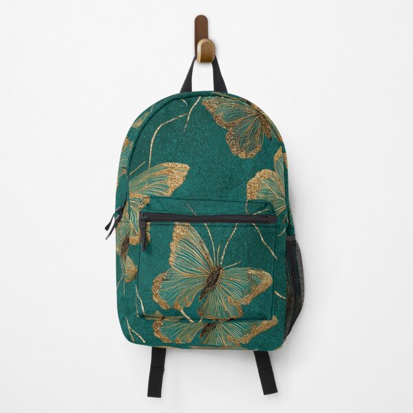 Item preview, Transformative Teal & Golden Flutter designed and sold by Ewa Miller.