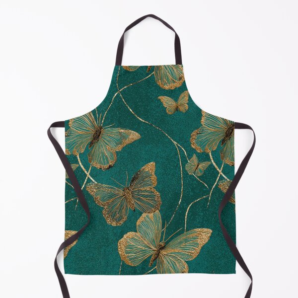 Item preview, Transformative Teal & Golden Flutter designed and sold by Ewa Miller.