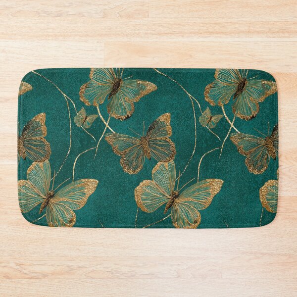 Item preview, Transformative Teal & Golden Flutter designed and sold by Ewa Miller.
