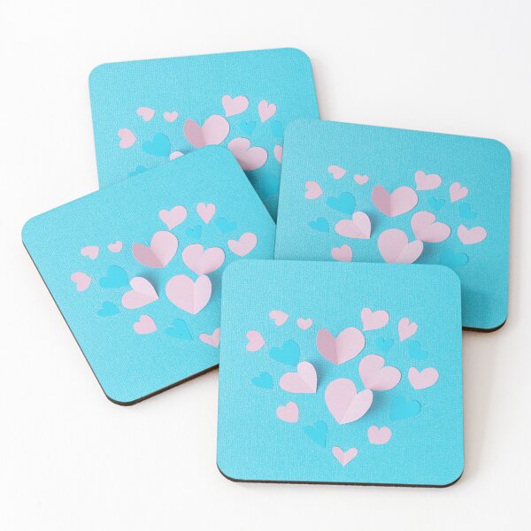 Item preview, Valentine's day hearts pastel color designed and sold by AhArtMe.