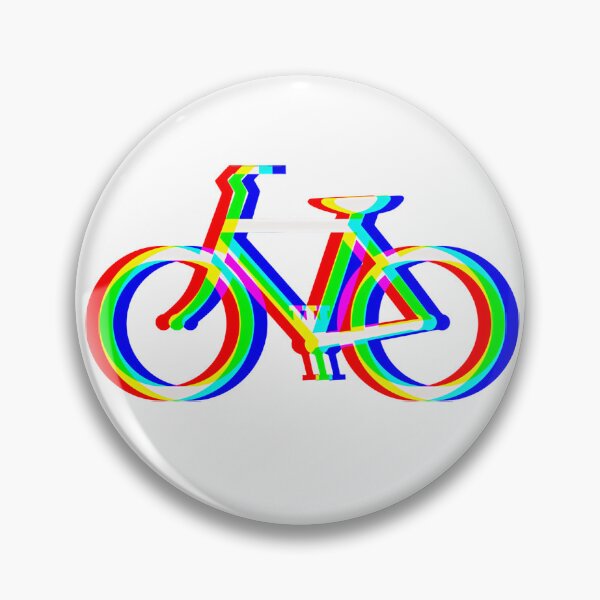 Item preview, Trippy RBG Rainbow Bicycle Art Hallucination Colorful Bike Artwork Design designed and sold by Space Ghettos.