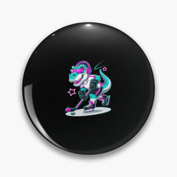 Item preview, Ice Hockey Dinosaur Boy Player Sport Love T-Rex Girl designed and sold by CombatTask.