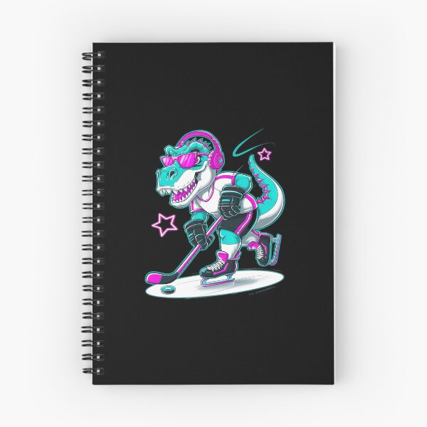 Item preview, Ice Hockey Dinosaur Boy Player Sport Love T-Rex Girl  designed and sold by CombatTask.