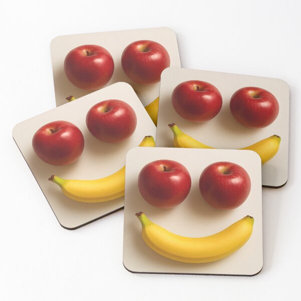 Item preview, A smiling face made of fruit designed and sold by TorTours shop.