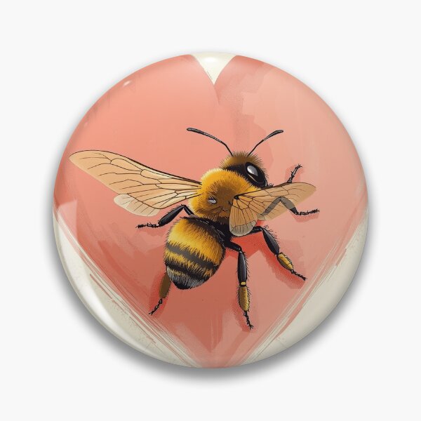 Item preview, Love in Every Drop: Bees and Hearts designed and sold by Aleks894.