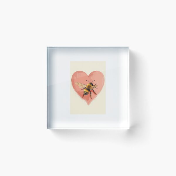 Item preview, Love in Every Drop: Bees and Hearts designed and sold by Aleks894.