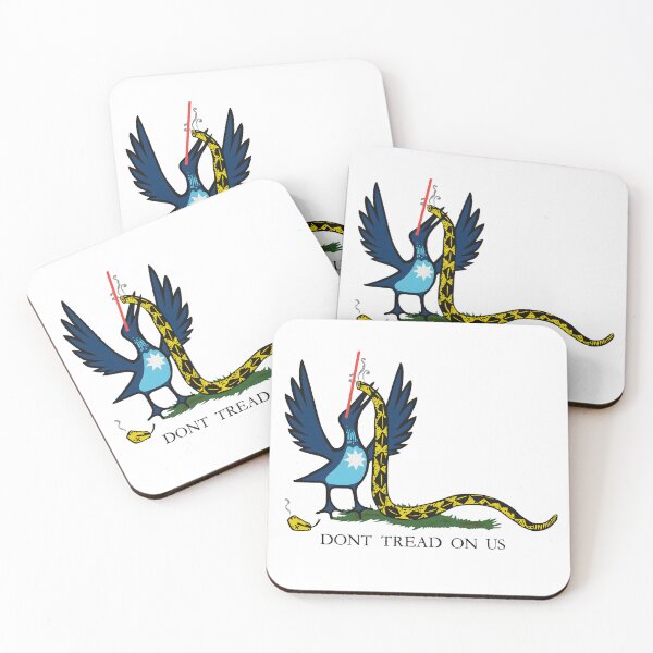 Item preview, Political DONT TREAD ON US Snake Minnesota Flag Loon Walz ICE MURDER designed and sold by Space Ghettos.