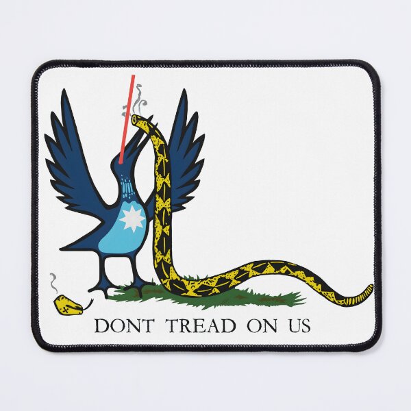 Item preview, Political DONT TREAD ON US Snake Minnesota Flag Loon Walz ICE MURDER designed and sold by Space Ghettos.