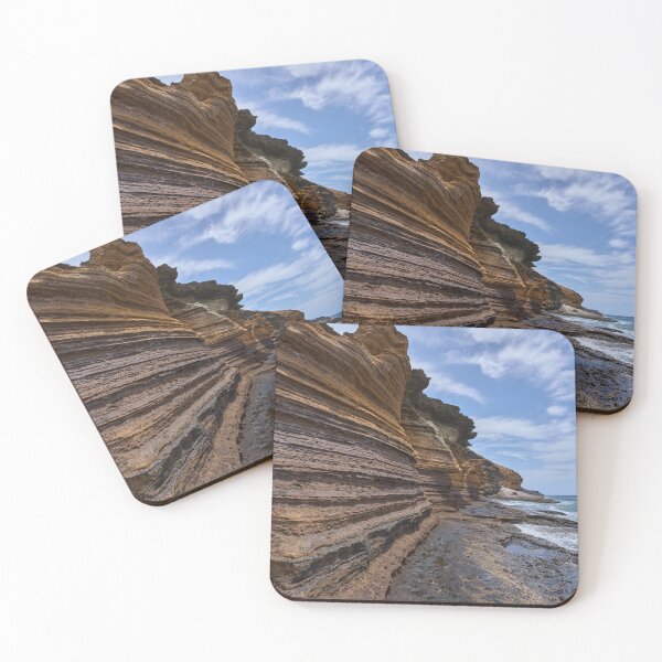 Item preview, Volcanic cliff at Playa Amarilla designed and sold by Imagerisium.