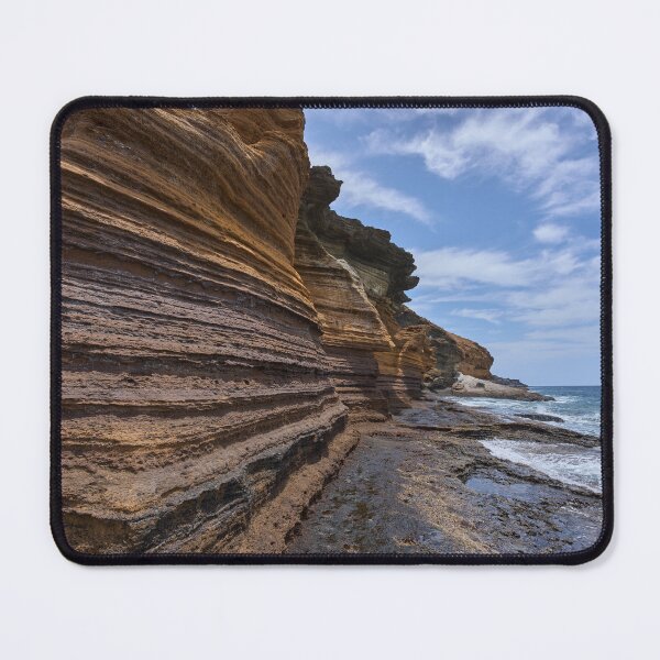 Item preview, Volcanic cliff at Playa Amarilla designed and sold by Imagerisium.