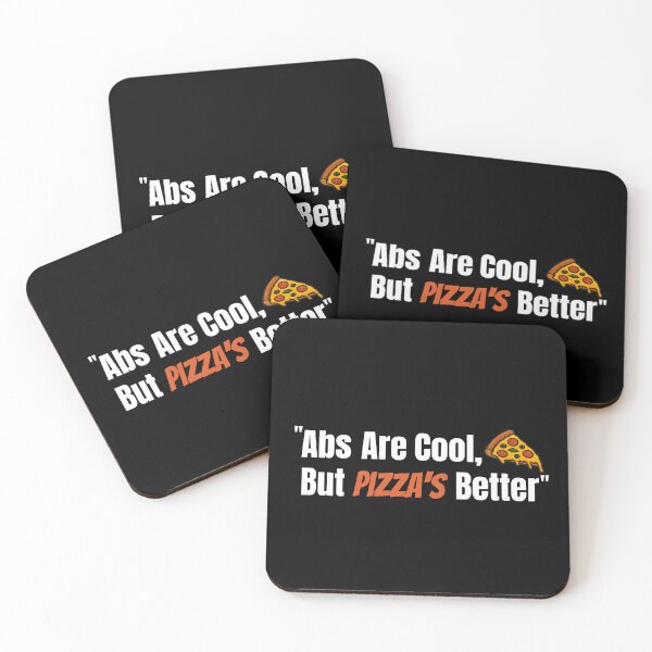 Item preview, Abs Are Cool But Pizza Is Better designed and sold by TheFineShirt.
