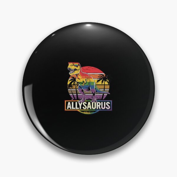 Item preview, LGBT Dinosaur T Rex Gay Pride Dino Allysaurus Rainbow  designed and sold by CombatTask.