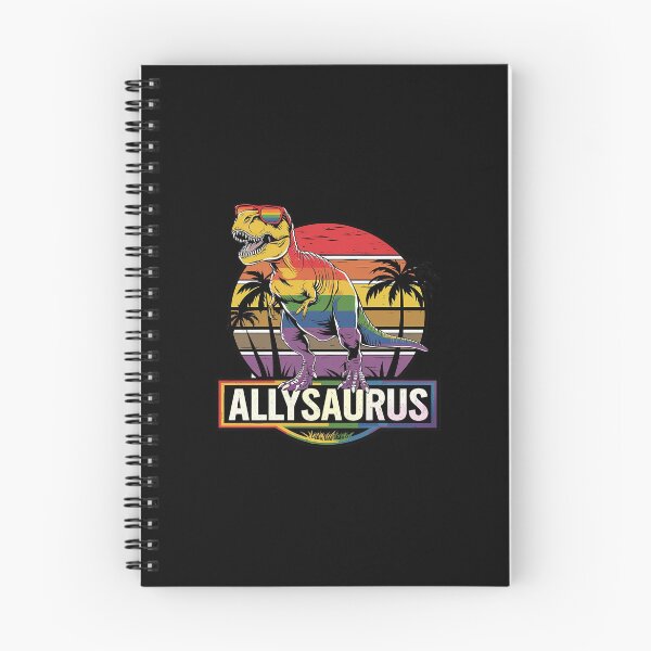 Item preview, LGBT Dinosaur T Rex Gay Pride Dino Allysaurus Rainbow  designed and sold by CombatTask.