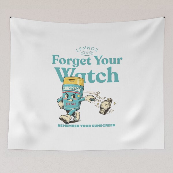 Item preview, Lemnos : forget your watch, remeber your sunscreen designed and sold by Peerless-Prime.