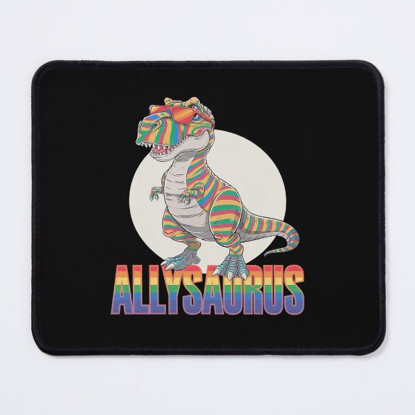Item preview, LGBT Dinosaur T Rex Gay Pride Dino Allysaurus Rainbow 1 designed and sold by CombatTask.