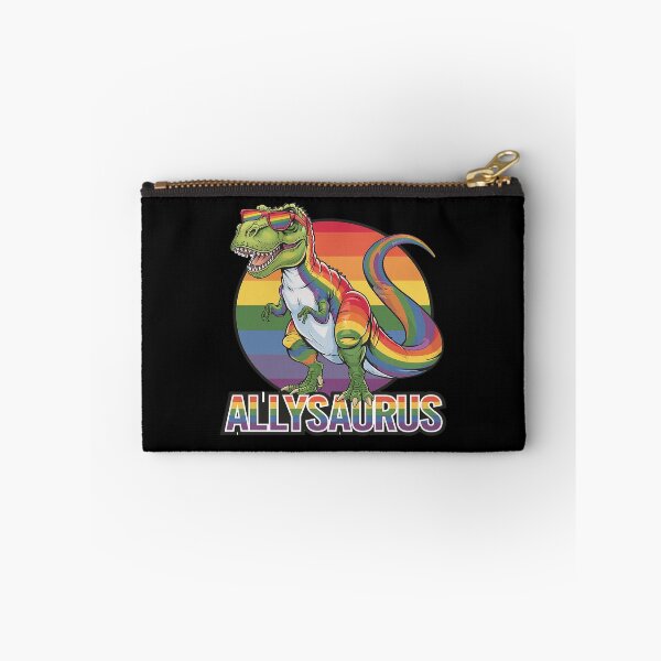 Item preview, LGBT Dinosaur T Rex Gay Pride Dino Allysaurus Rainbow 2  designed and sold by CombatTask.