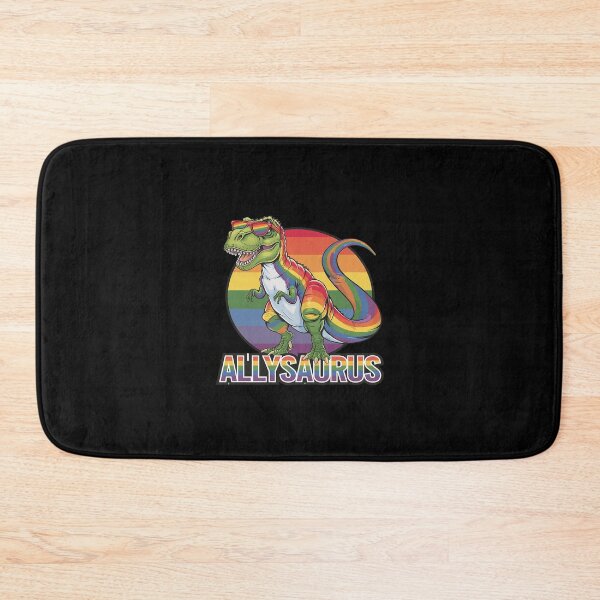 Item preview, LGBT Dinosaur T Rex Gay Pride Dino Allysaurus Rainbow 2  designed and sold by CombatTask.