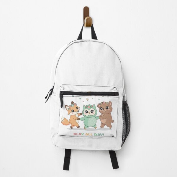 Item preview, Sweet Animals Play All Day Woodland Nursery Graphic designed and sold by VersaGraphix.