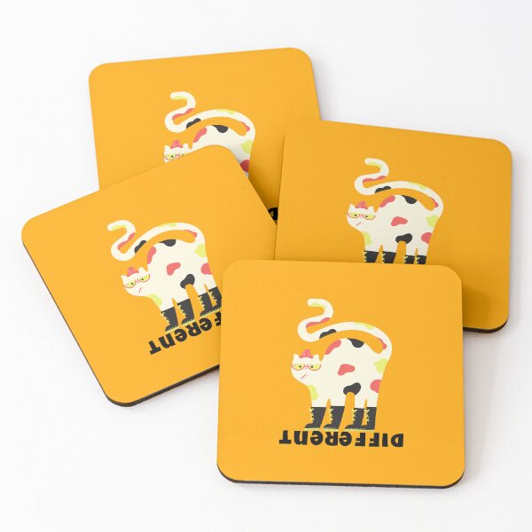 Item preview, Be Different Funny Funky Cat Design designed and sold by Artycom.
