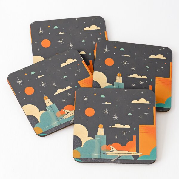 Item preview, Atomic Metropolis Night designed and sold by CAutumnTrapp.