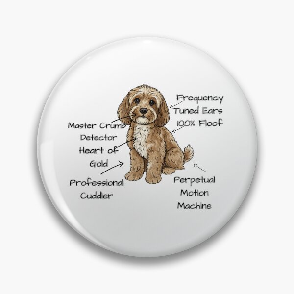 Item preview, Funny Cockapoo Anatomy - Unique Gift for Dog Moms designed and sold by RNTStudio.