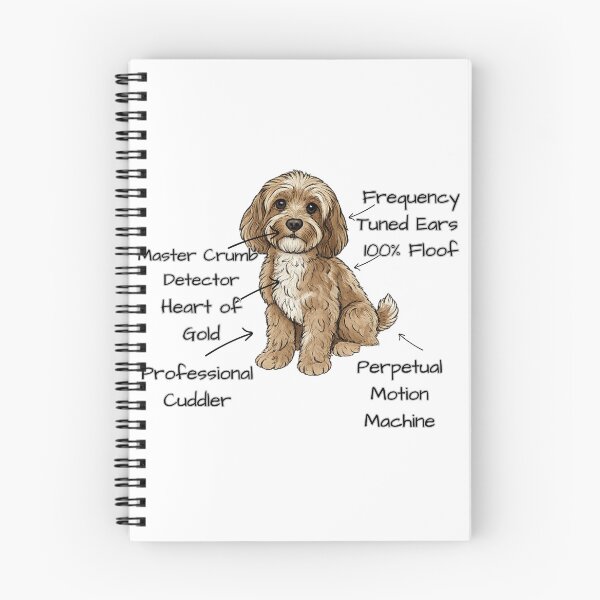 Item preview, Funny Cockapoo Anatomy - Unique Gift for Dog Moms designed and sold by RNTStudio.