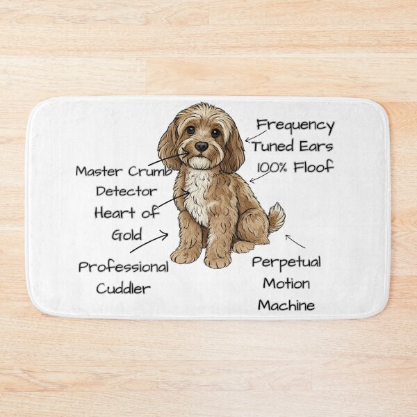Item preview, Funny Cockapoo Anatomy - Unique Gift for Dog Moms designed and sold by RNTStudio.