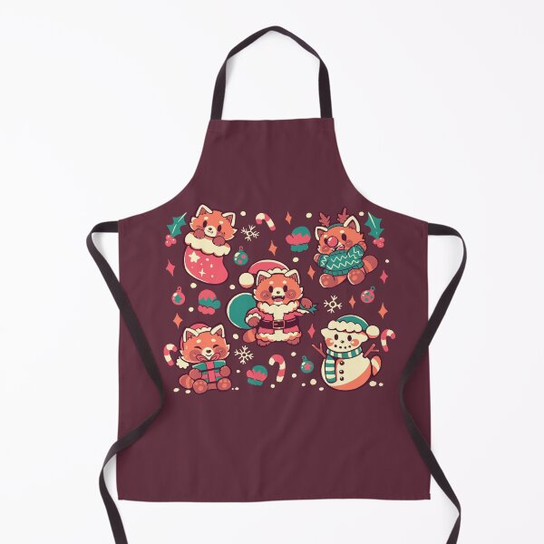 Item preview, Festive Red Pandas designed and sold by TechraNova.