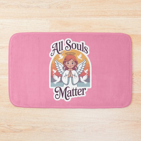 Item preview, All Souls Matter – Angelic Faith-Based Design with Doves and Sunset designed and sold by GFamilyC.