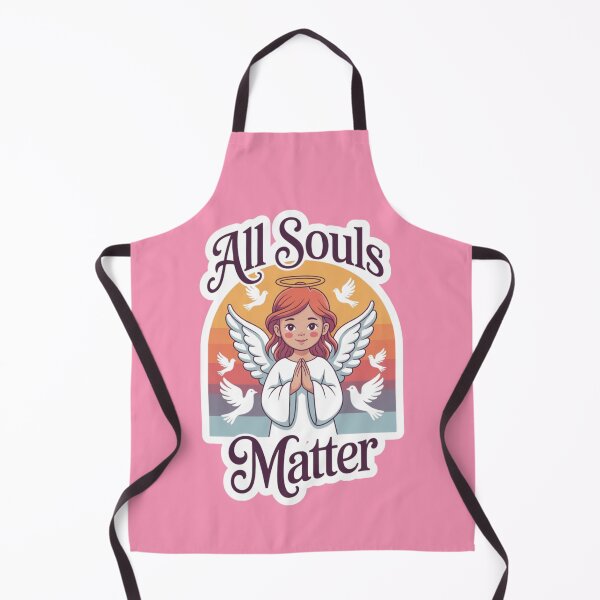 Item preview, All Souls Matter – Angelic Faith-Based Design with Doves and Sunset designed and sold by GFamilyC.