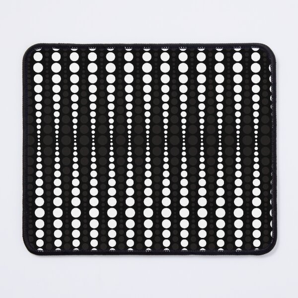 Item preview, Dark Grey and White Polka Dots on Black  designed and sold by POLKAIWERX.