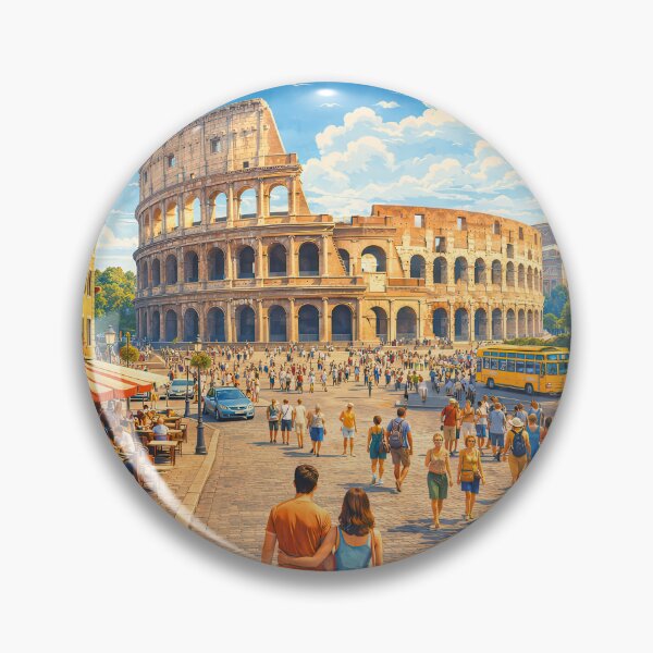 Artikelvorschau, Colosseum, Rome, Italy Travel Art – Summertime Dreams entworfen und verkauft von Earth Celebration Designs.