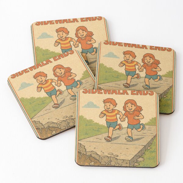 Item preview, WHERE THE SIDEWALK ENDS designed and sold by The Turbulent Architect.
