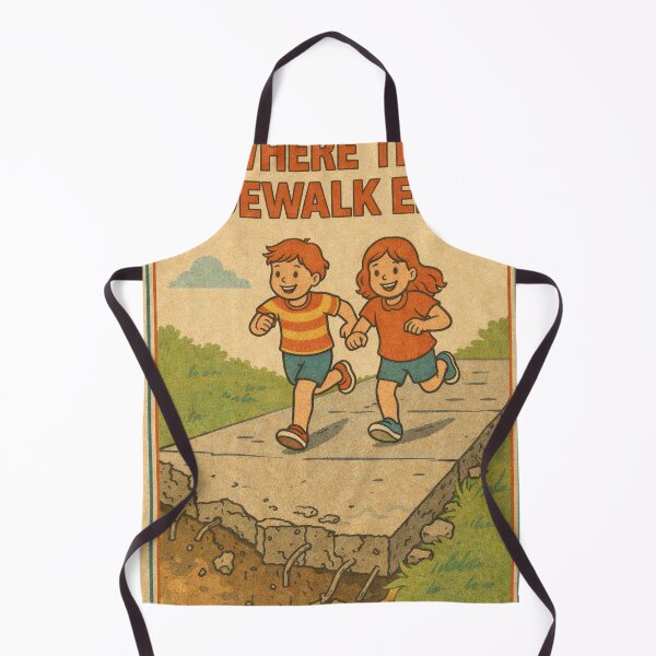 Item preview, WHERE THE SIDEWALK ENDS designed and sold by The Turbulent Architect.