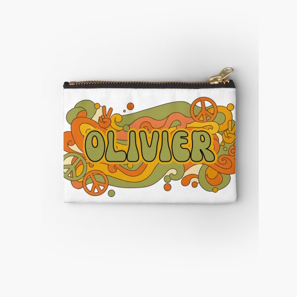 Item preview, Olivier - Retro 70s Groovy Hippie Name designed and sold by MBBialyPiksel.