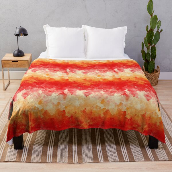 Item preview, Orange Red Abstract Texture Background Pattern designed and sold by bubblegoth.