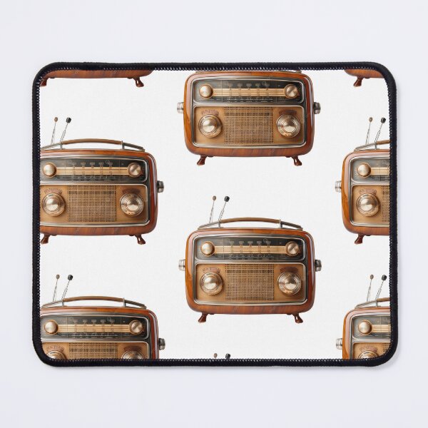 Item preview, Vintage Radio Photograph – Retro Mid-Century Audio Design designed and sold by PIXEL POP DESIGNS - Beyond the Norm!.