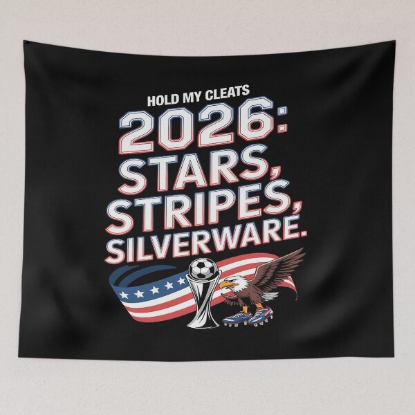 Item preview, usa soccer - patriotic soccer - 2026 soccer - red white and blue - american sports - stars and stripes soccer - bald eagle soccer - freedom soccer - Kickin’ It Since 1776  designed and sold by JansenGS.