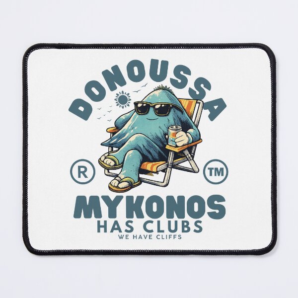 Item preview, Donoussa : Mykonos has clubs, we have cliffs designed and sold by Peerless-Prime.