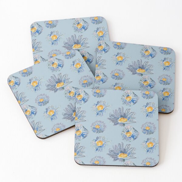 Item preview, Blue Aster Pattern designed and sold by Kara Draws.
