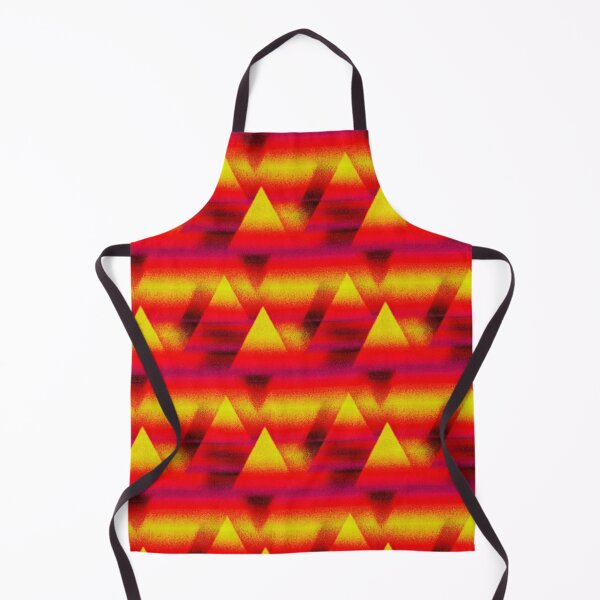 Item preview, Neon Triangle Sunset Gradient Haze Pattern designed and sold by bubblegoth.