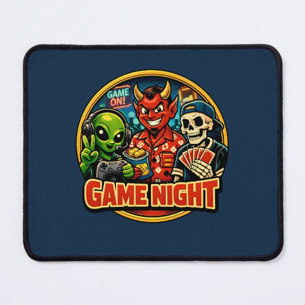 Item preview, Game Night – Gaming, Cards & Party Night Illustration designed and sold by GiftsCreek.