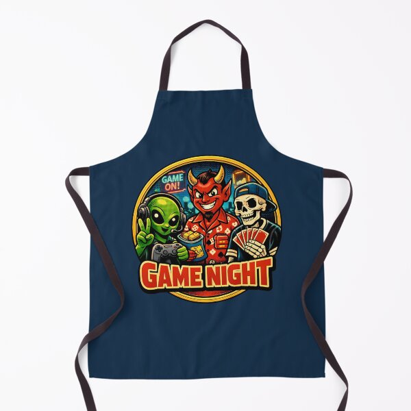 Item preview, Game Night – Gaming, Cards & Party Night Illustration designed and sold by GiftsCreek.