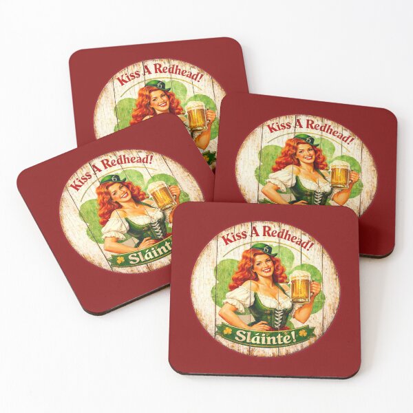 Item preview, Kiss A Redhead! designed and sold by Normbot2000.