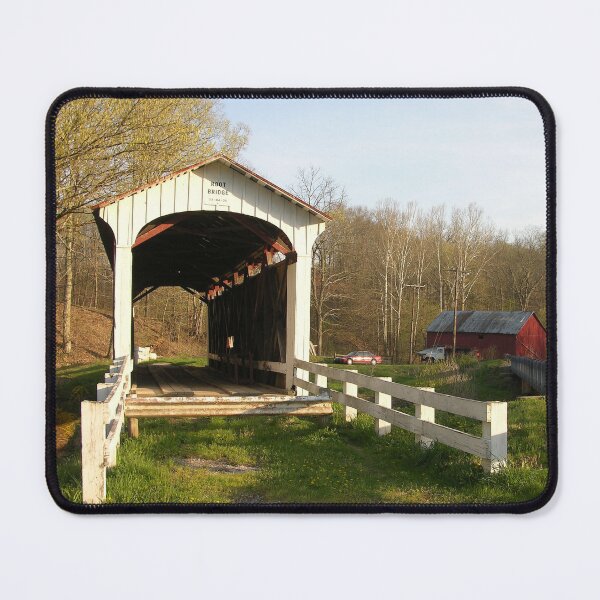 Item preview, Qualey-Root Covered Bridge 35-84-08 designed and sold by gotucoveredart.