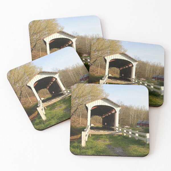 Item preview, Qualey-Root Covered Bridge 35-84-08 designed and sold by gotucoveredart.