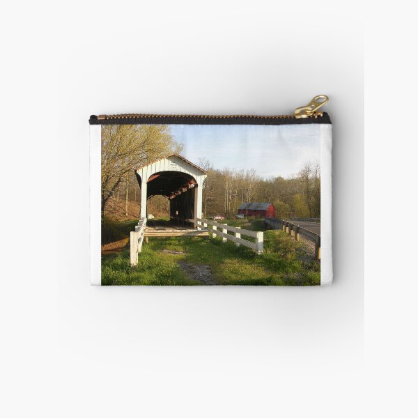 Item preview, Qualey-Root Covered Bridge 35-84-08 designed and sold by gotucoveredart.