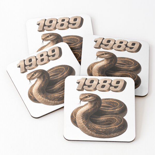 Item preview, 1989 Year of the Snake Eastern Zodiac Strength Power Design designed and sold by AlexLineArt.